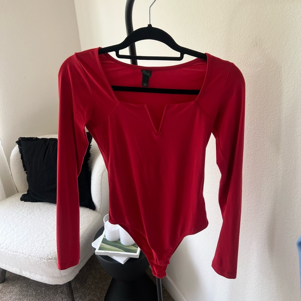 Red Bodysuit from Wild Fable size small